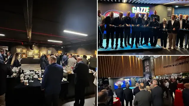 Gazze için sanat ve iyilik el ele birleşti.