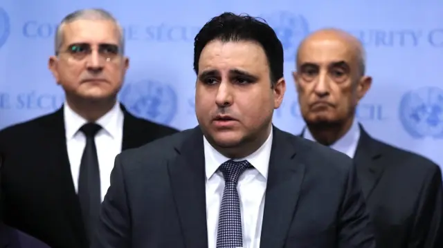 L’envoyé palestinien auprès des Nations unies, Majed Bamya