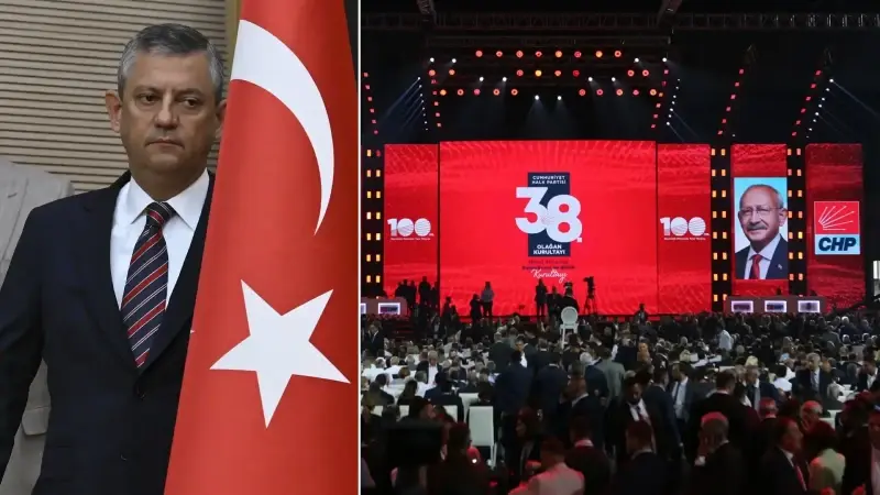 Özgür Özel, şaibeli kurultayda Kılıçdaroğlu'nu geride bırakarak genel başkan olmuştu.