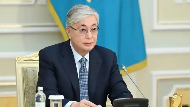 Le président du Kazakhstan, Kassym-Jomart Tokayev.