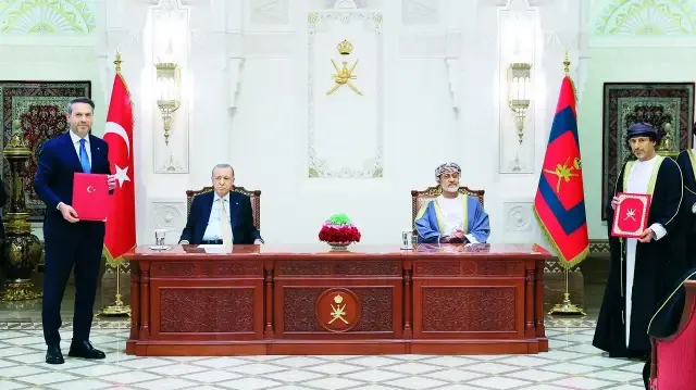Umman’la ortak madencilik projeleri imzalandı.