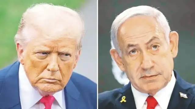 Donald Trump, Binyamin Netanyahu.
