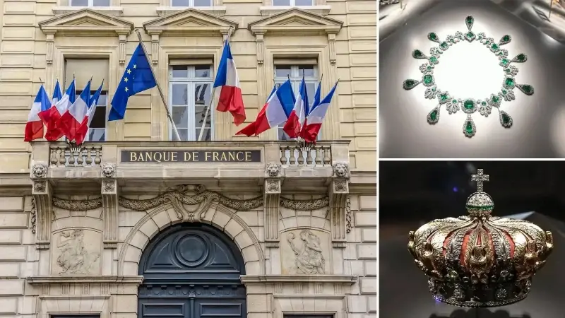 Fransa'da soygunun yapıldığı Louvre Müzesi'ndeki bazı mücevherler merkez bankasına taşındı