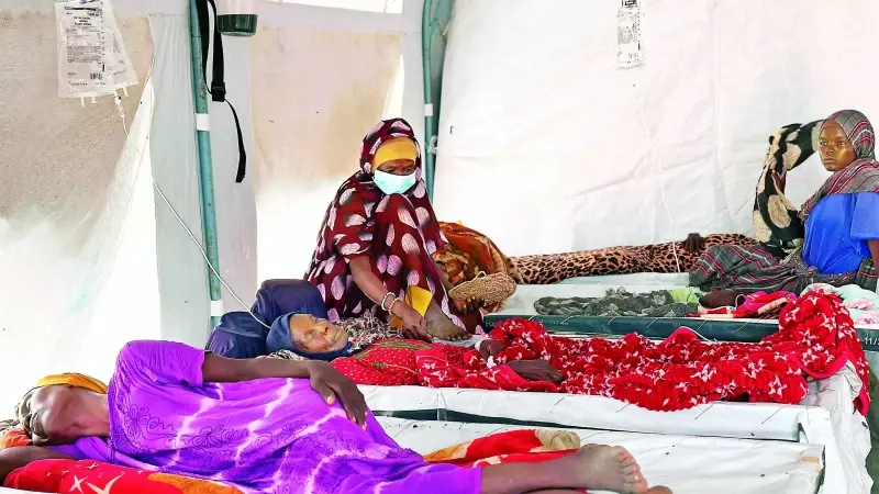 El-Faşir, büyük bir insani krizin içinde. 