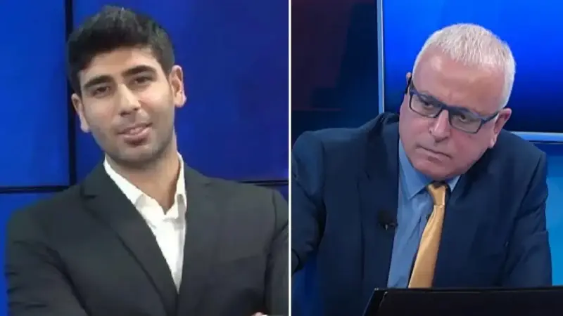 Alp Yanardağ ile Merdan Yanardağ.