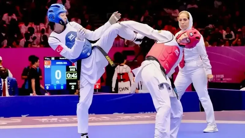 Sakatlığı da bulunan Elif Sude Akgül, finalde Tayvanlı You-yun Liu'ya mağlup oldu ve gümüş madalya aldı.