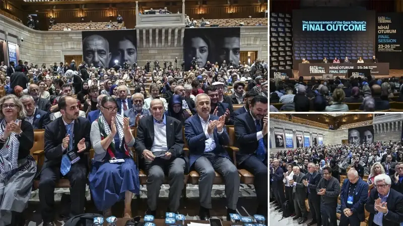 İsrail'in savaş suçlarını inceleyen Gazze Mahkemesi, nihai kararını bildirdi.