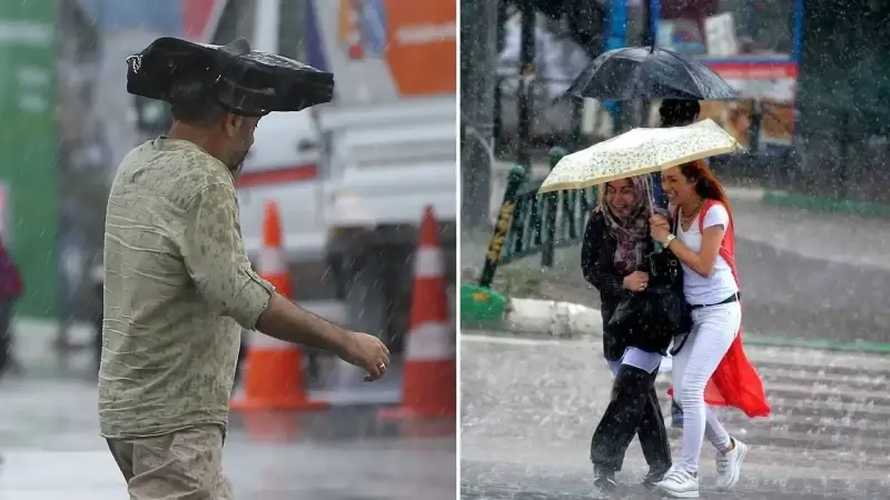 Kent genelinde metrekareye 10 ila 30 kilogram arasında yağış düşmesi öngörülüyor.
