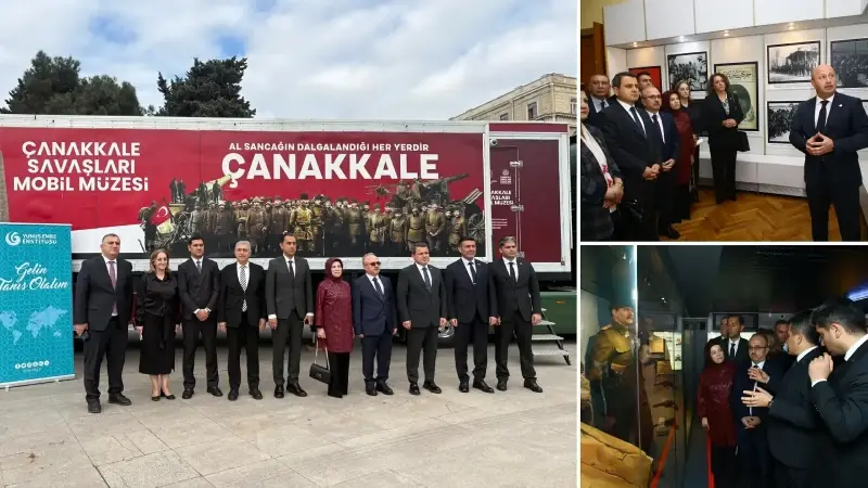 Türkiye’nin dört bir yanını dolaşarak milyonlarla buluşan Çanakkale Savaşları Mobil Müze Tırı tarihin akışını değiştiren büyük destanı dünyaya anlatıyor.