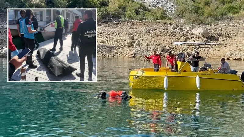 Barajda kaybolan İrlandalı turistin 5'inci günde cansız bedeni bulundu.
