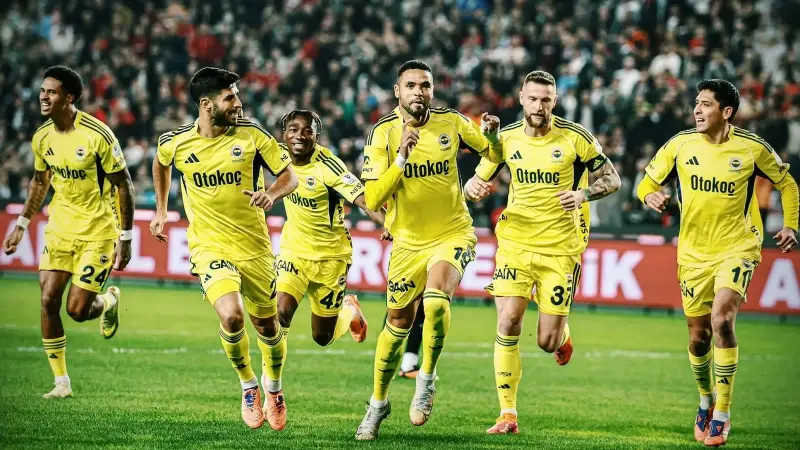 En-Nesyri'nin gol sonrası yaşadığı sevinç.