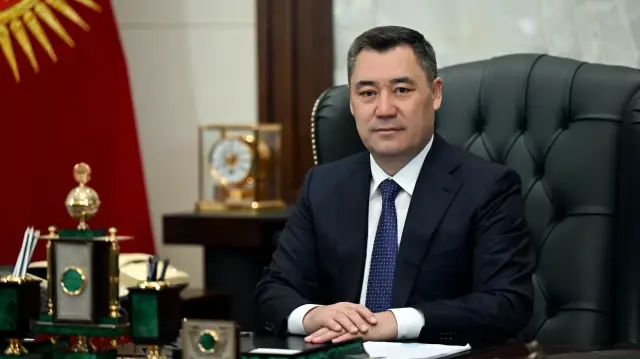 Президент Кыргызстана Садыр Жапаров 