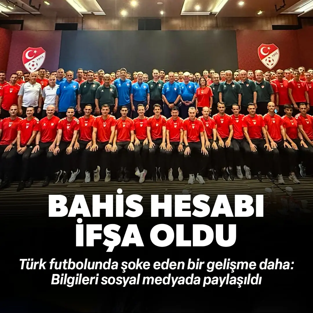 Türk futbolunda şoke eden bir gelişme daha: Bahis hesabı ortaya çıktı