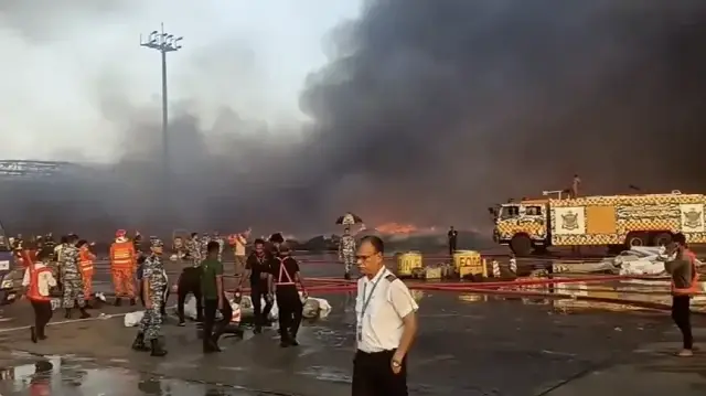 Turkish experts assist Bangladesh investigation into major airport fire