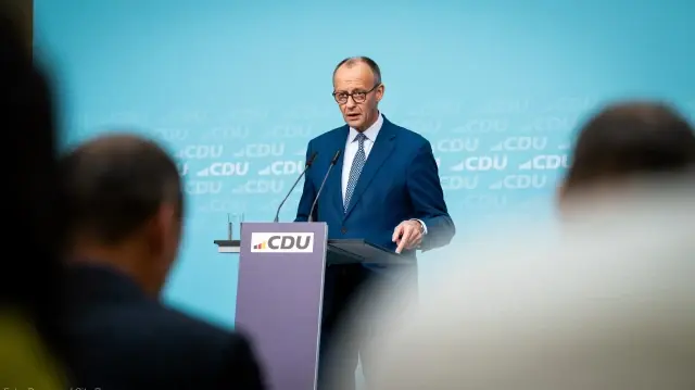Le Premier ministre allemand Friedrich Merz.
