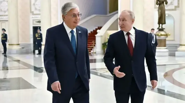 Президент Казахстана Касым-Жомарт Токаев и президент РФ Владимир Путин | Фото: Акорда