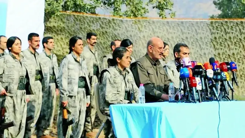 Terör örgütü PKK, Türkiye'deki varlığına son verdiğini açıkladı.