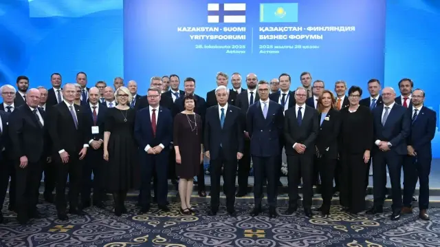 Президент Казахстана Касым-Жомарт Токаев и президент Финляндии Александр Стубб | Фото: пресс-служба Акорды

