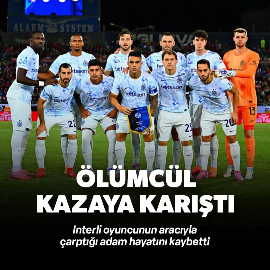 Inter kalecisi ölümcül kazaya karıştı