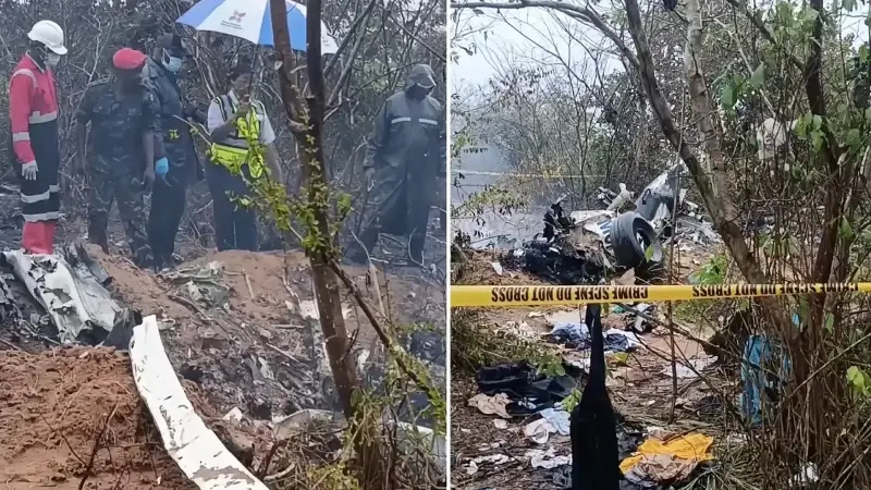 Kenya’nın başkenti Nairobi'de uçak kazası