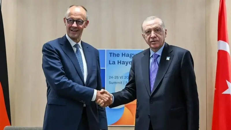 Friedrich Merz - Recep Tayyip Erdoğan