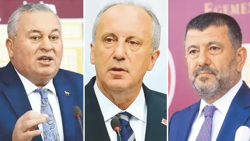 Cemal Enginyurt, Muharrem İnce, Veli Ağababa.