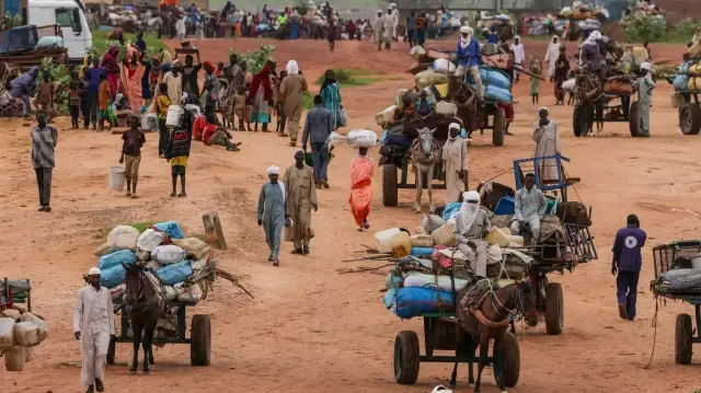 الهجرة الدولية: نزوح 1850 سودانيا الاثنين من مدينة وبلدة بشمال كردفان