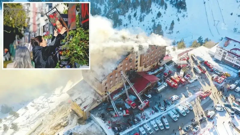 Grand Kartal Otel yangınına dair davanın 3'üncü duruşması yapıldı.