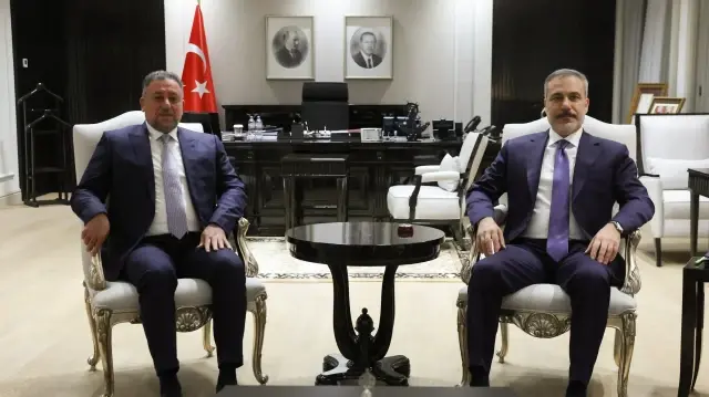 أنقرة.. فيدان يستقبل زعيم تحالف "السيادة" العراقي