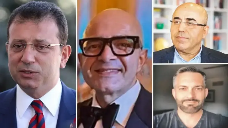 Ekrem İmamoğlu, Hüseyin Gün, Necati Özkan, Aaron Barr.