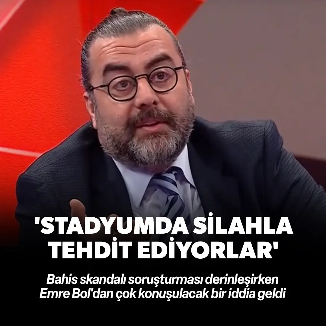 Emre Bol'dan olay iddia: Stadyumda silahla tehdit ediyorlar