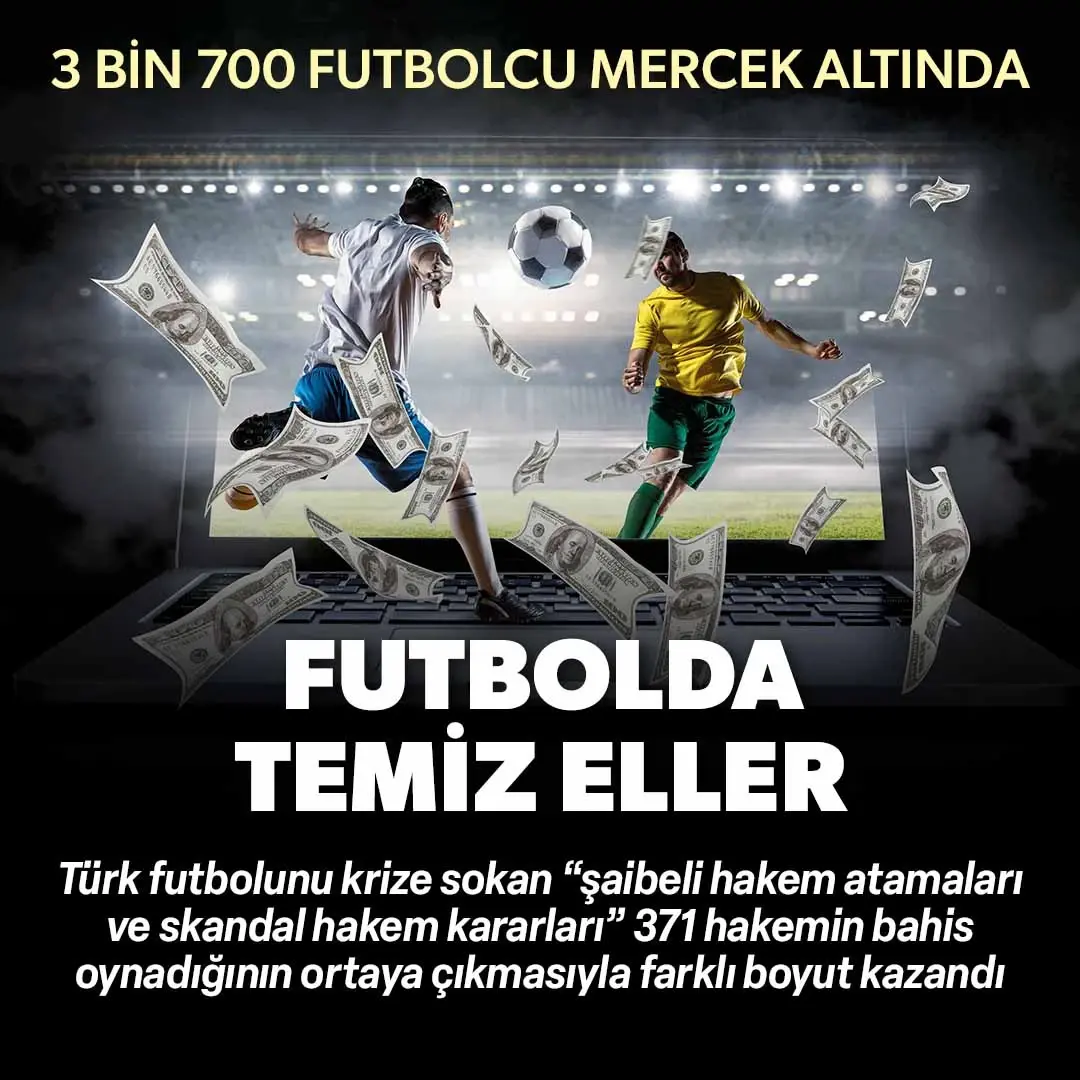 Futbolda temiz eller: 3 bin 700 futbolcu mercek altında
