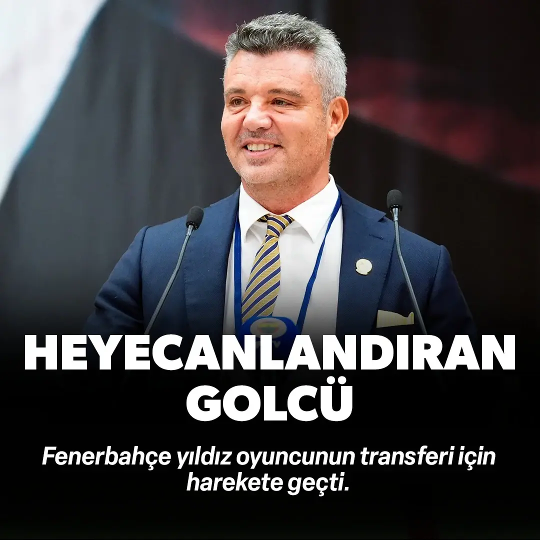 Fenerbahçe yıldız golcü için harekete geçti: Taraftarları heyecanlandıran isim