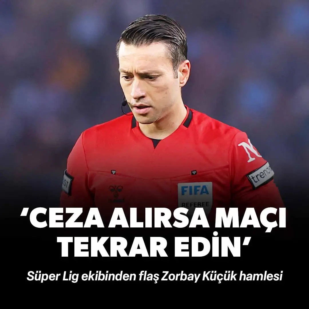 Süper Lig ekibinden Zorbay Küçük kararı: Ceza alırsa maç tekrarı istenecek
