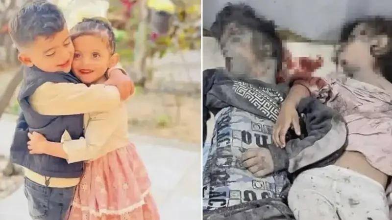 İsrail yine çocukları öldürdü.