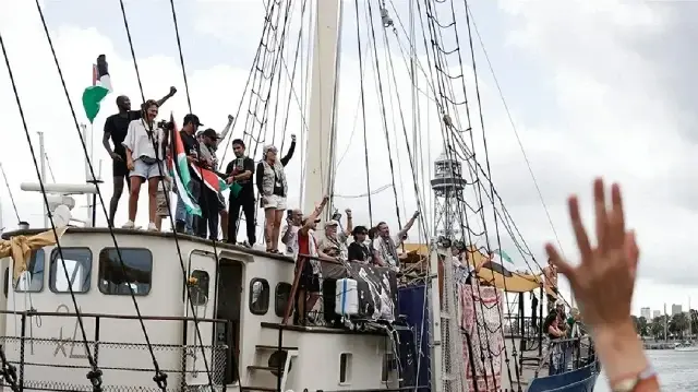 Four Italian activists from Global Sumud aid flotilla deported after Israeli attack on Gaza-bound mission