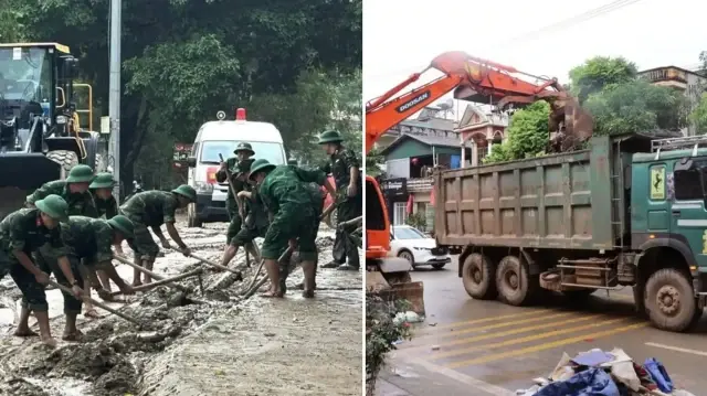 Bölgede 66 bin ev sular altında kaldı.
