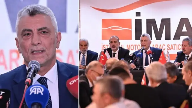 Ticaret Bakanı Bolat, oto galerici esnafı ile bir araya geldi.