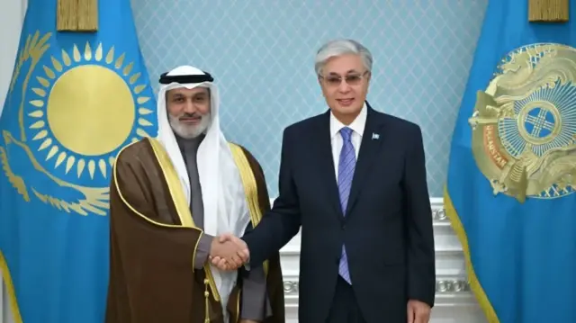 Касым-Жомарт Токаев и Хайтам аль-Гаис