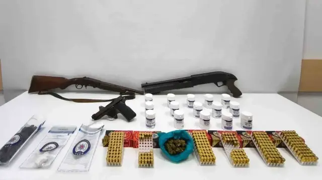 SAMSUN’UN YAKAKENT VE ALAÇAM İLÇESİNDE DÜZENLENEN UYUŞTURUCU OPERASYONUNDA 2 KİŞİ GÖZALTINA ALINDI.