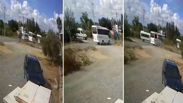 Okul servis minibüsü ile midibüs çarpıştı
