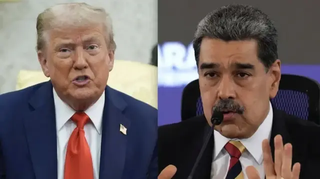 Дональд Трамп и Николас Мадуро
