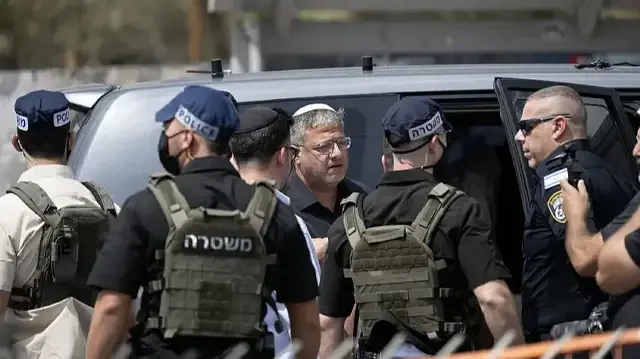 حماس: اقتحام بن غفير لمكان احتجاز المتضامنين انحطاط أخلاقي وسياسي