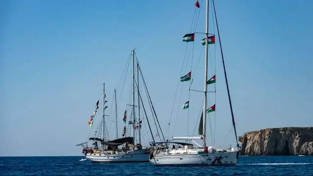 لبنان: نتابع مصير اثنين من مواطنينا كانا على متن "أسطول الصمود"