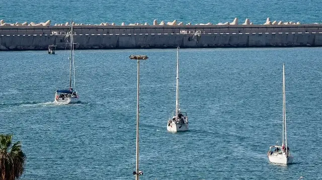 Израиль атаковал последнее судно флотилии с гуманитарной помощью для Газы | Фото: AFP