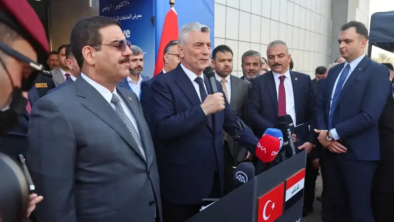 Ticaret Bakanı Ömer Bolat, Türkiye-Irak Ortak Ekonomi ve Ticaret Komitesi'nin (JETCO) ikinci toplantısında konuştu