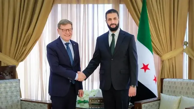 الرئيس السوري يبحث مع وزير خارجية ألمانيا العلاقات الثنائية