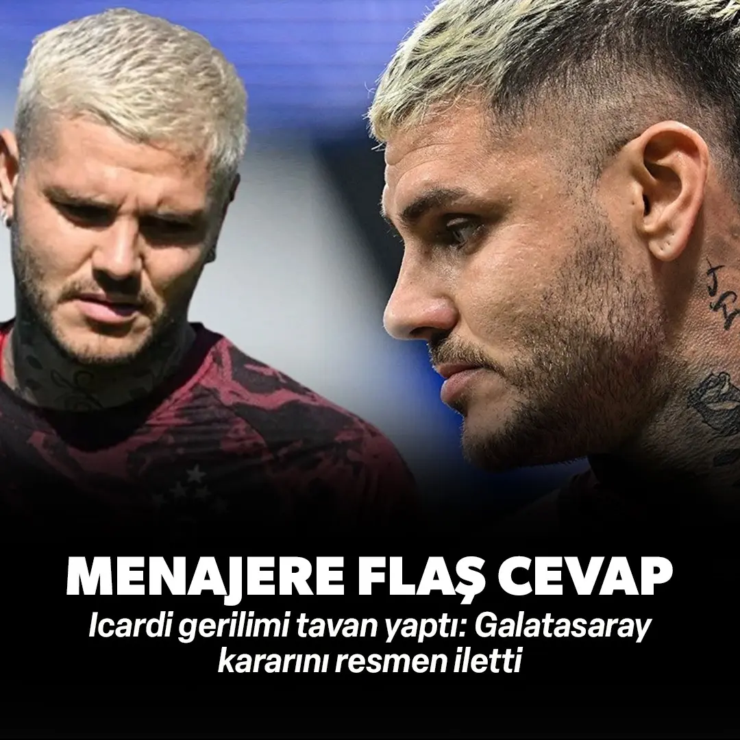 Icardi gerilimi tavan yaptı! Menajere flaş cevap: Galatasaray kararını resmen iletti