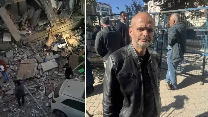 Sinan Tekin, "CİMER’e şikayet etmiştim" dedi, 4 ay sonra yan binası yıkıldı" dedi.