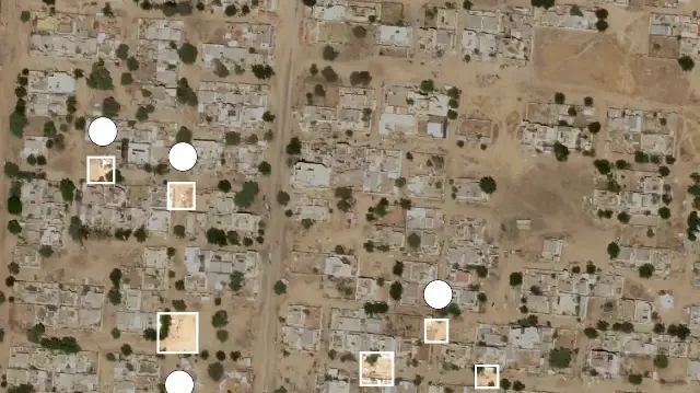 Спутниковые снимки гуманитарной катастрофы в Эль-Фашир